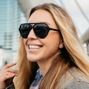 BLENDERS EYEWEAR-MAGIC ROY/SKYWAY MATTE SUNGLASSES-UNISEX/POLARIZED